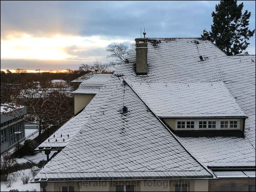 Schweinfurt - Erster Schnee - 05.01.2017 © Gerald Langer