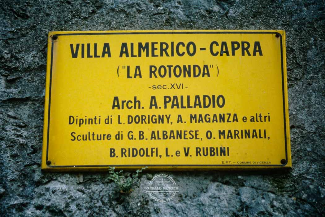 198905XX Villa Rotonda Vicenza Andrea Palladio © Gerald Langer 3 - Gerald Langer