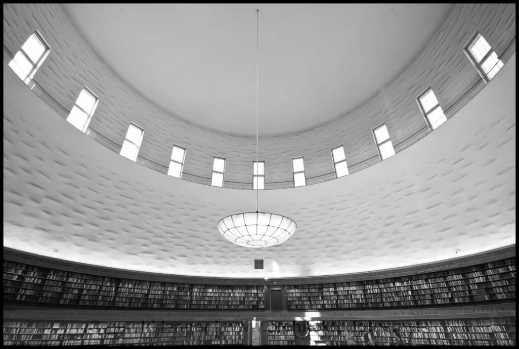 20110426 Stockholm Stadtbibliothek Arch. Gunnar Asplund © Gerald Langer 39 - Gerald Langer
