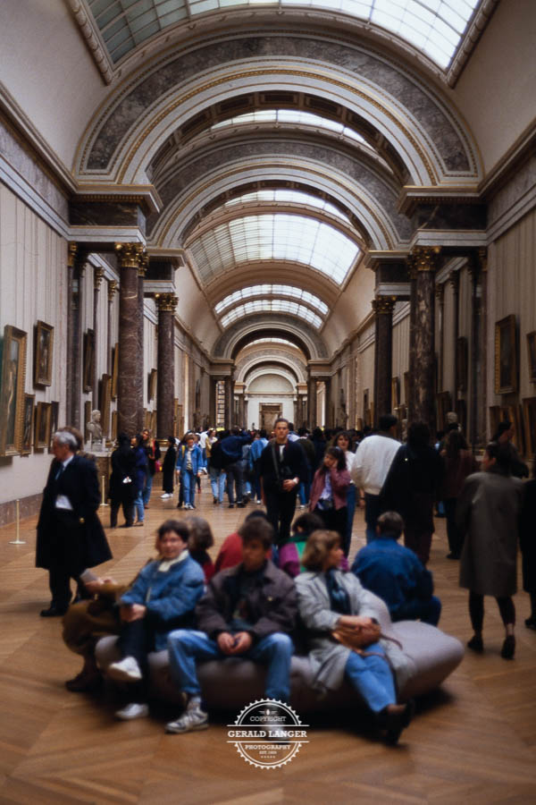 Louvre Paris - Städtereise 1991