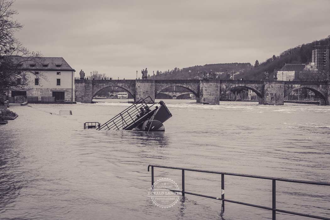 20240107 Wuerzburg Hochwasser © Gerald Langer 7 - Gerald Langer