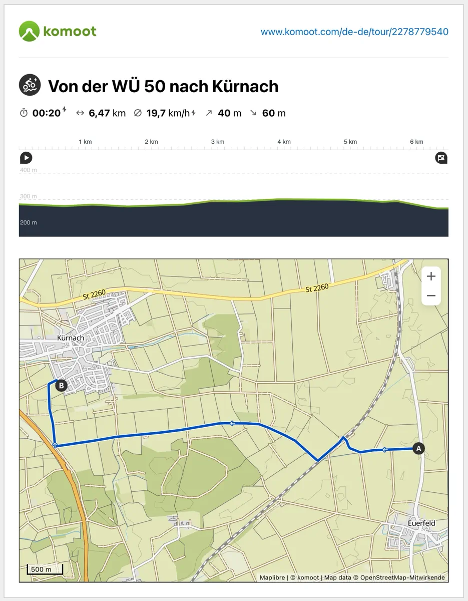 20250529_WÜ50_KÜRNACH_KOMOOT 20250529 WUe50 KUeRNACH KOMOOT - Gerald Langer